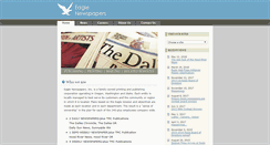 Desktop Screenshot of eaglenewspapers.com